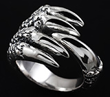 Серебряное кольцо "Лапа Дракона" Серебро 925