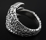 Серебряное кольцо "Лапа Дракона" Серебро 925
