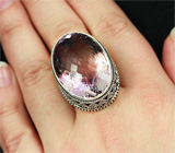 Серебряное кольцо с аметрином Серебро 925