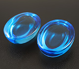 Пара топазов 37,91 карат 