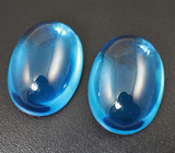 Пара топазов 38,93 карат 