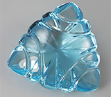 Резной топаз авторской огранки 18,5 карат 