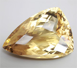 Крупный золотисто-дымчатый кварц 154,7 карат 
