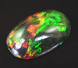 Кристаллический черный опал 2,41 карат 