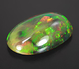 Кристаллический черный опал 2,41 карат 