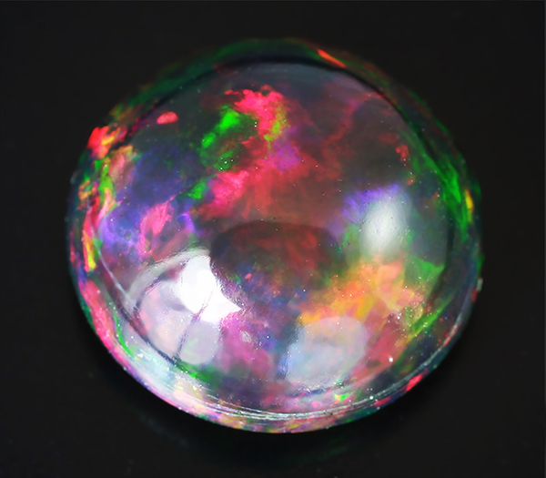 Кристаллический черный опал 1,7 карат