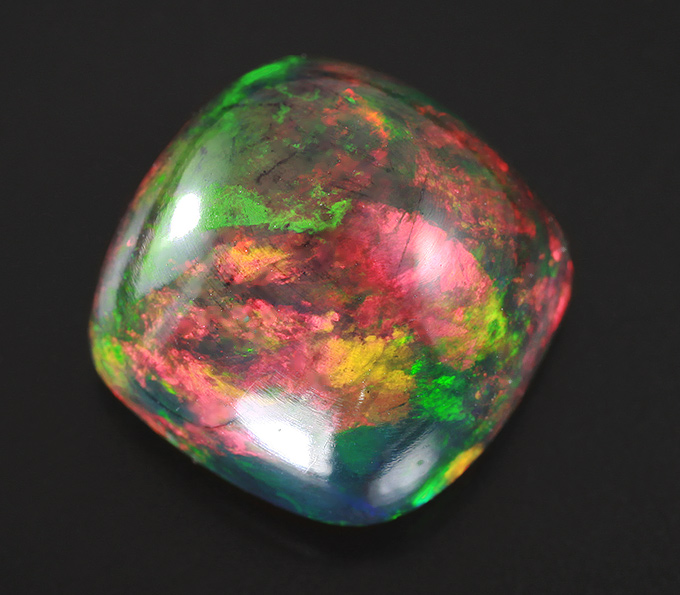 Кристаллический черный опал 4,85 карат