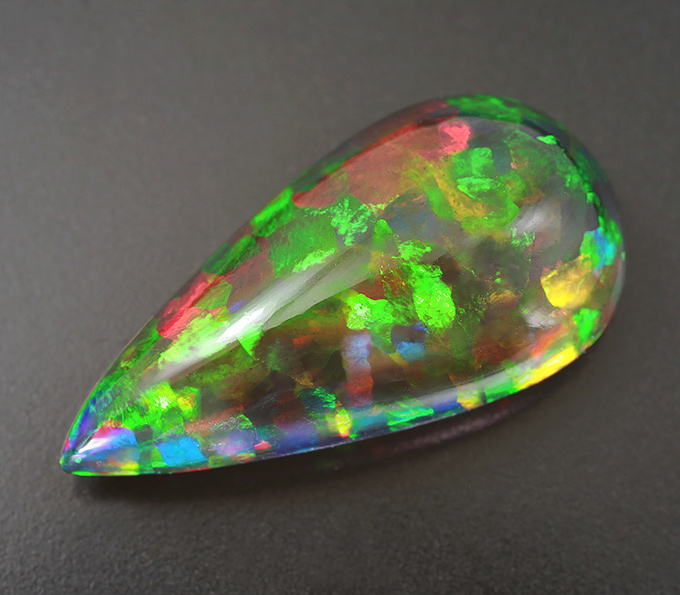 Кристаллический черный опал 4,94 карат