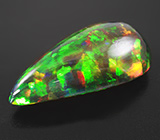 Кристаллический черный опал 4,94 карат 