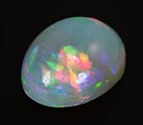 Кристаллический Welo опал 5,37 карат 