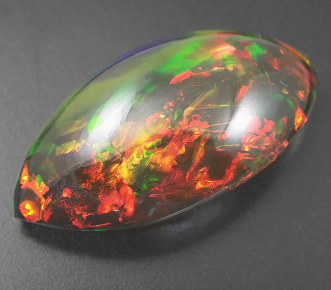 Кристаллический черный опал 9,15 карат