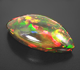 Кристаллический черный опал 9,15 карат 