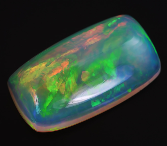 Кристаллический Welo опал 7,07 карат