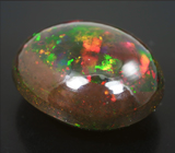 Кристаллический черный опал 6,75 карат 