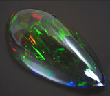 Кристаллический черный опал 7,25 карат 