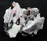 Кристаллы турмалинов и дымчатого кварца с мусковитом 45 грамм