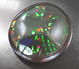 Эксклюзив! Роскошный кристаллический черный опал 10,58 карат 