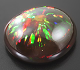 Эксклюзив! Роскошный кристаллический черный опал 10,58 карат 