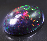 Кристаллический черный опал 3,75 карат 