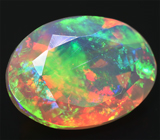 Ограненный кристаллический Welo опал 1,22 карат 