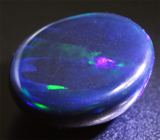 Кристаллический черный опал 1,72 карат 