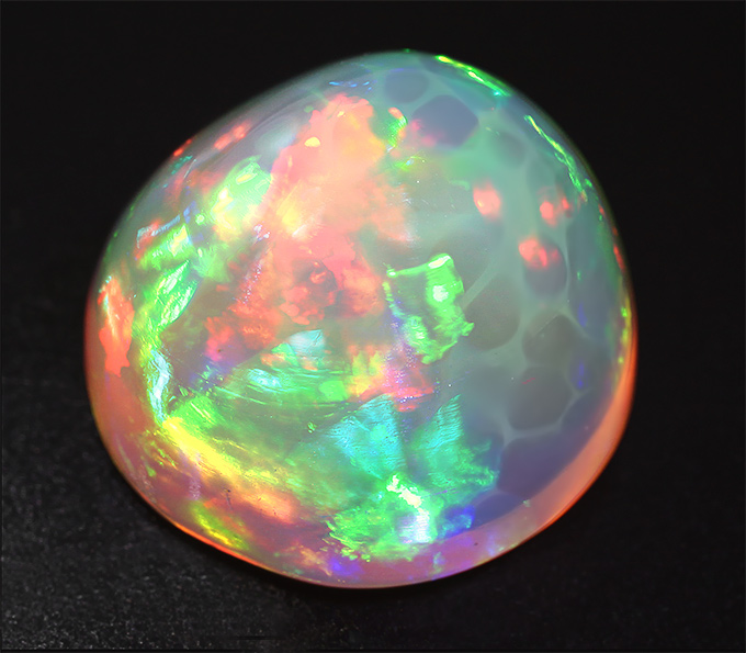 Кристаллический Welo опал 3,11 карат