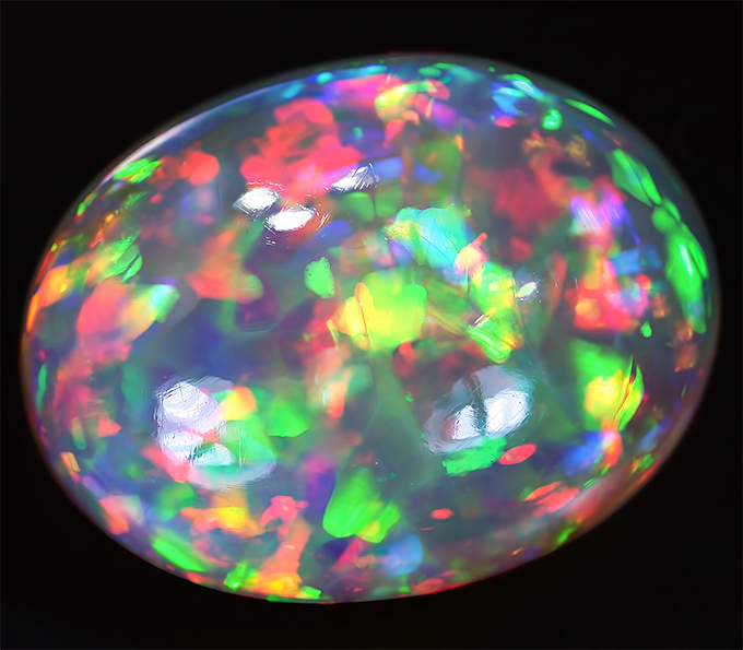 Топовый камень! Кристаллический Welo опал 3,05 карат