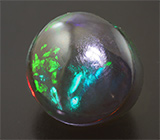 Кристаллический черный опал 5,35 карат 