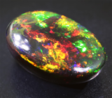 Кристаллический черный опал 3,22 карат 