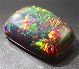 Кристаллический черный опал 5,36 карат 