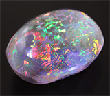 Кристаллический черный опал 8,5 карат 