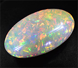 Крупный кристаллический Welo опал 19,4 карат 