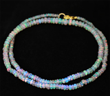 Колье из 240 эфиопских опалов 30+ карат 