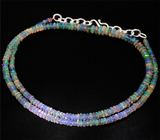 Колье из 260 эфиопских опалов 46 карат 