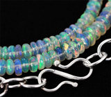 Колье из 260 эфиопских опалов 46 карат 