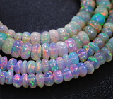 Колье из 203 эфиопских опалов 44 карат 