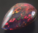 Кристаллический черный опал 12,83 карат 