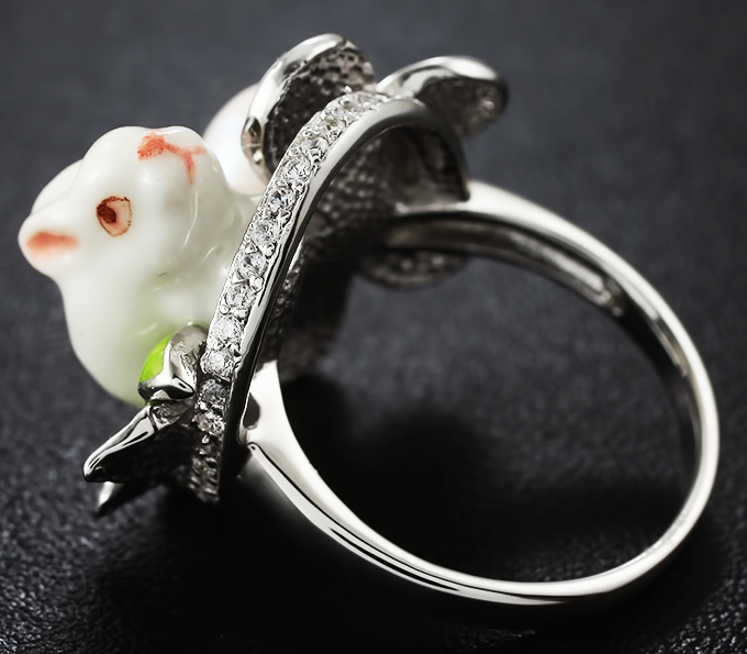 кольцо зайка