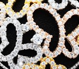 Крупный ажурный серебряный комплект