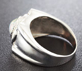 Стильное серебряное кольцо с превосходным кристаллическим эфиопским опалом Серебро 925