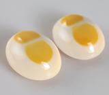 Пара индонезийских агатов с уникальным рисунком 16 карат 