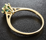 Золотое кольцо с муассанитом 0,67 карат Золото