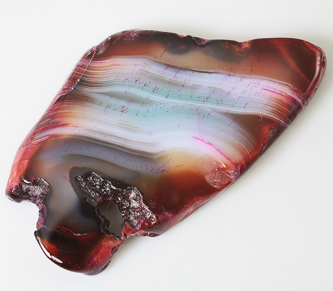 Слайс африканского агата 40,01 карат