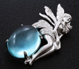 Чудесный серебряный кулон «Фея» Серебро 925