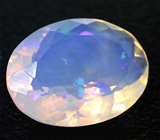 Ограненный эфиопский опал 2,57 карат 