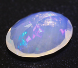 Ограненный эфиопский опал 2,57 карат 