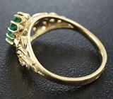 Золотое кольцо с изумрудом 0,95 карат Золото