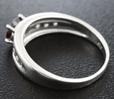 Элегантное серебряное кольцо с цирконом Серебро 925