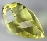 Лимонный цитрин авторской огранки 29,5 карат 