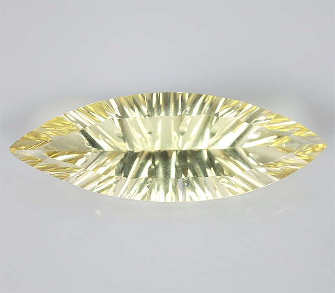 Цитрин лазерной огранки 16,7 карат